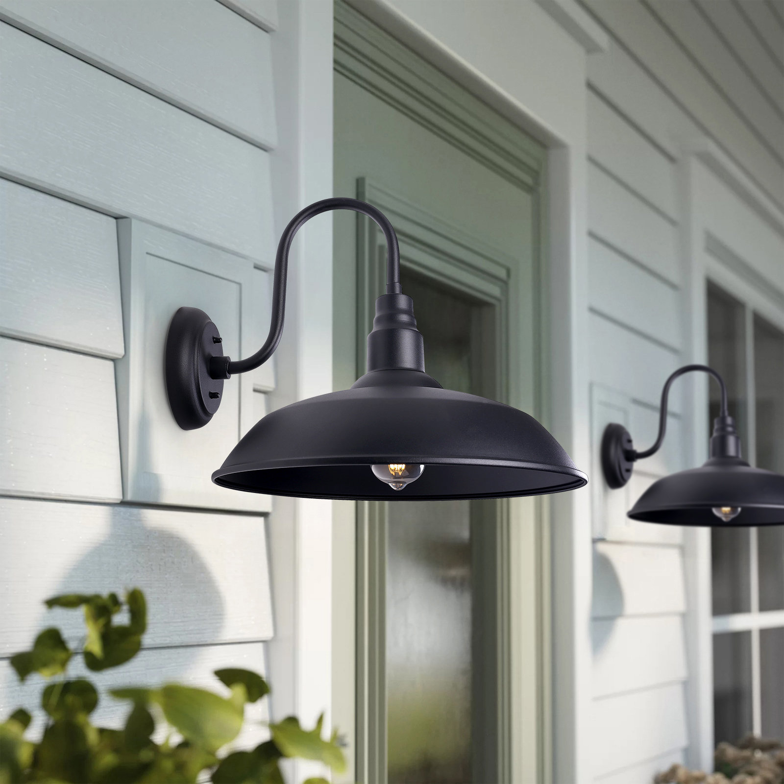 Exterior gooseneck light fixtures sales